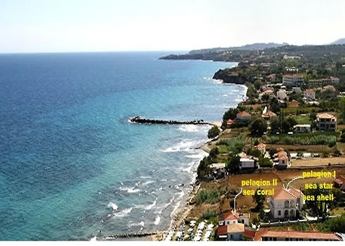 Pelagion II Sea Coral - Beachfront Holiday Home